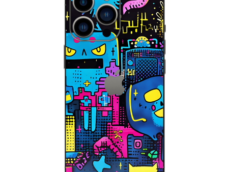 iPhone 13 Pro MAX SIGNATURE Arcade Rave Skin For Cheap