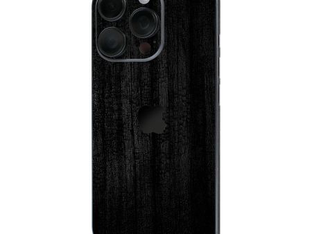 iPhone 16 PRO LUXURIA BLACK CHARCOAL Textured Skin Online now