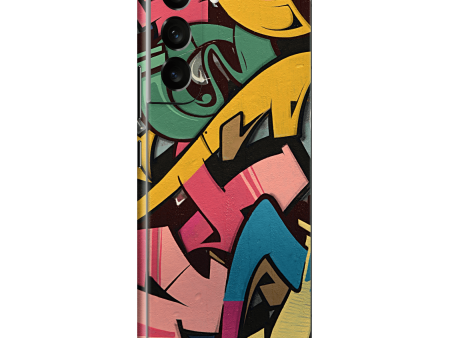 Samsung Galaxy S22+ PLUS SIGNATURE Vintage Street Art Skin For Sale