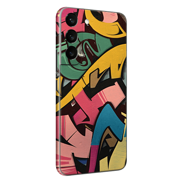 Samsung Galaxy S22+ PLUS SIGNATURE Vintage Street Art Skin For Sale