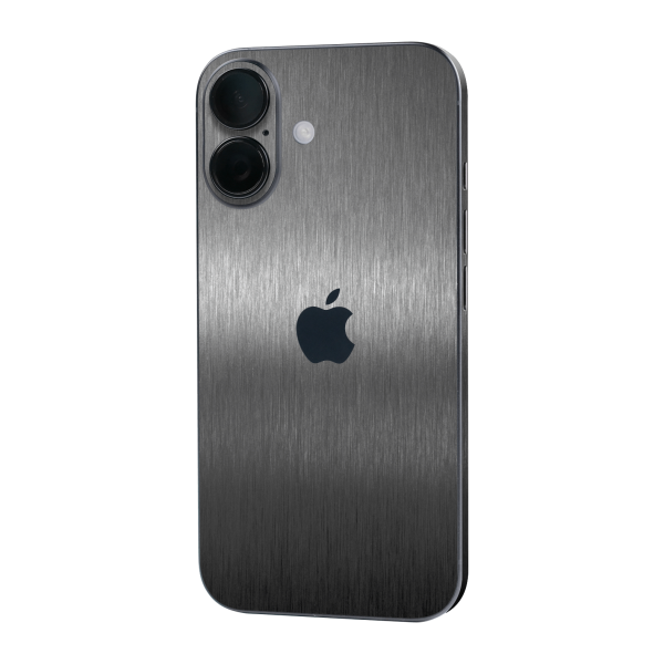 iPhone 16 Plus BRUSHED TITANIUM Metallic Skin Supply