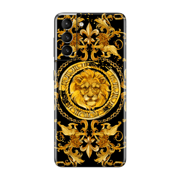 Samsung Galaxy S21+ PLUS SIGNATURE Baroque Gold Ornaments Skin Online Hot Sale