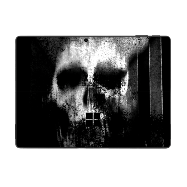 Surface Pro 9 SIGNATURE Horror Black & White SKULL Skin Online Sale