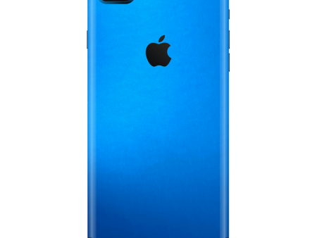 iPhone 8 PLUS SATIN BLUE Metallic Skin Sale