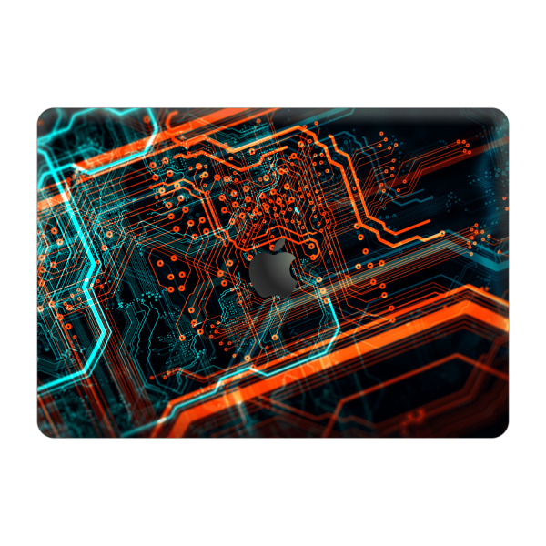 MacBook PRO 16  (2019) SIGNATURE NEON PCB Board Skin on Sale