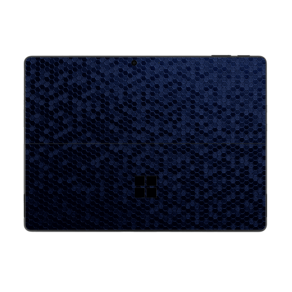 Surface Pro 9 LUXURIA Navy Blue HONEYCOMB 3D TEXTURED Skin For Discount