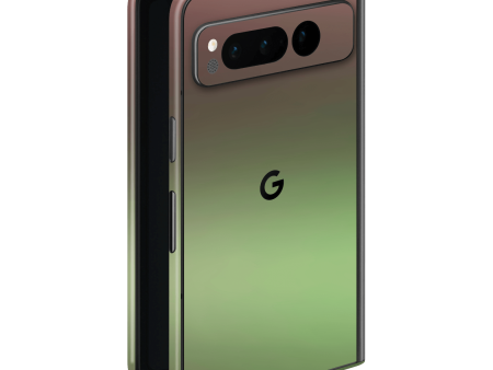 Google PIXEL FOLD CHAMELEON AVOCADO Matt Metallic Skin For Sale