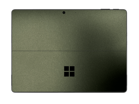 Surface Pro 9 Military Green Metallic Skin For Discount