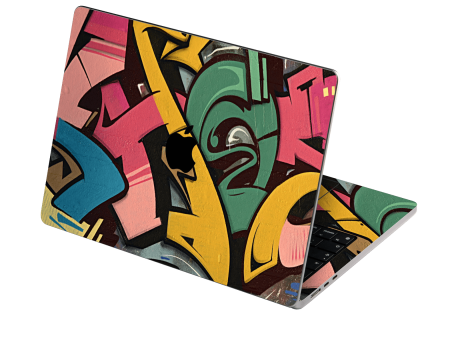 MacBook AIR 15  (2023 2024) SIGNATURE Vintage Street Art Skin Cheap