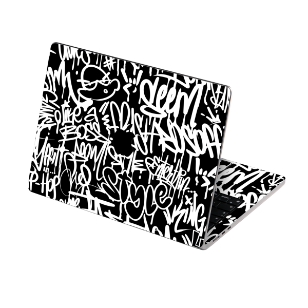 MacBook AIR 15  (2023 2024) SIGNATURE Monochrome Graffiti Skin Cheap