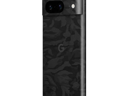 Google Pixel 8 LUXURIA 3D TEXTURED BLACK CAMO Skin Discount