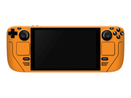 Steam Deck Oled LUXURIA Sunrise Orange Matt Textured Skin For Discount