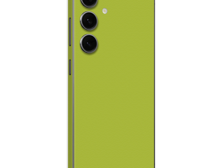 Samsung Galaxy S24+ PLUS LUXURIA Lime Green Textured Skin Fashion