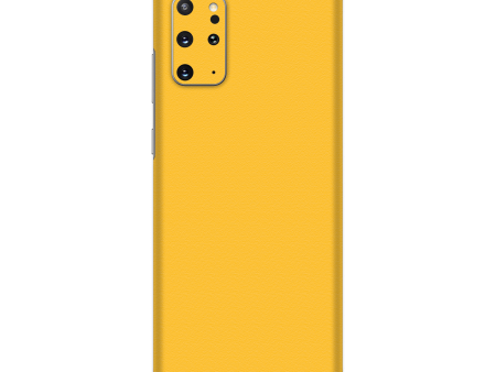 Samsung Galaxy S20+ PLUS LUXURIA Tuscany Yellow Textured Skin For Sale