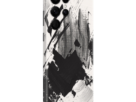 Samsung Galaxy S22 ULTRA - SIGNATURE Black & White Madness Skin For Cheap