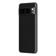 Google Pixel 8 PRO Textured CARBON Fibre Skin - BLACK Sale