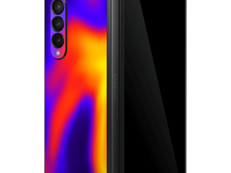 Samsung Galaxy Z FOLD 3 SIGNATURE Infrablaze Skin For Cheap