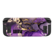 Steam Deck Oled SIGNATURE AGATE GEODE Purple-Gold Skin Fashion