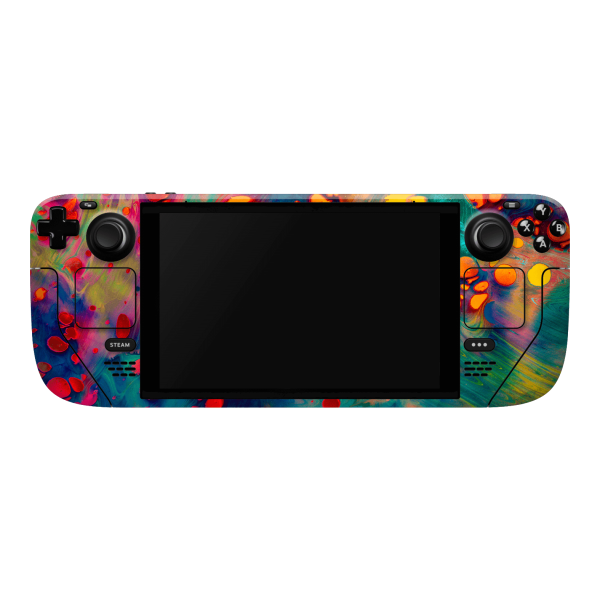 Steam Deck Oled SIGNATURE Abstract Art Impression Skin Cheap