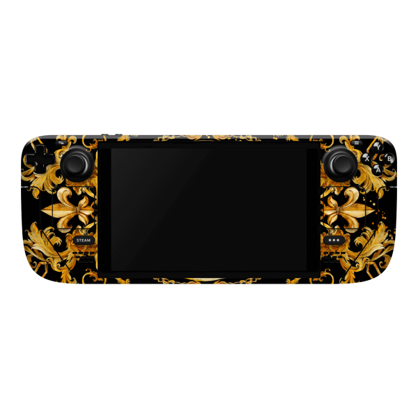 Steam Deck Oled SIGNATURE Baroque Gold Ornaments Skin Discount