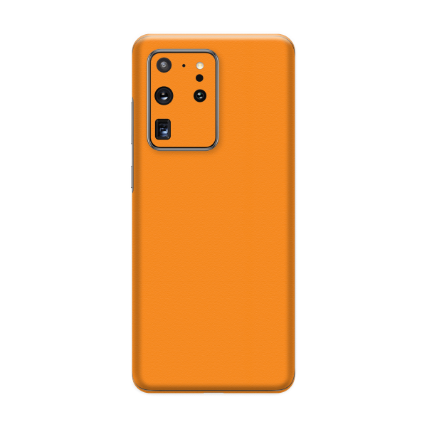 Samsung Galaxy S20 ULTRA LUXURIA Sunrise Orange Matt Textured Skin Online now