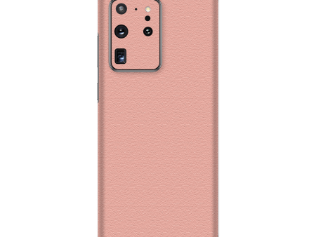 Samsung Galaxy S20 ULTRA LUXURIA Soft PINK Textured Skin For Discount