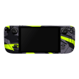 Steam Deck Oled SIGNATURE Abstract Green CAMO Skin Online now