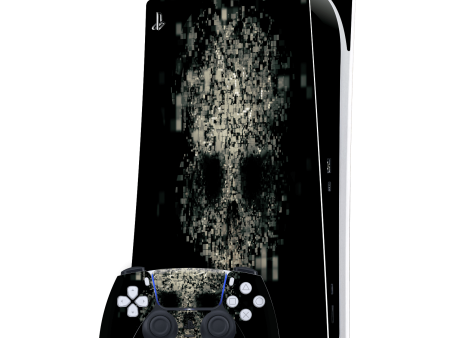 PlayStation 5 (PS5) DIGITAL EDITION SIGNATURE Cyber Horror Skin For Cheap