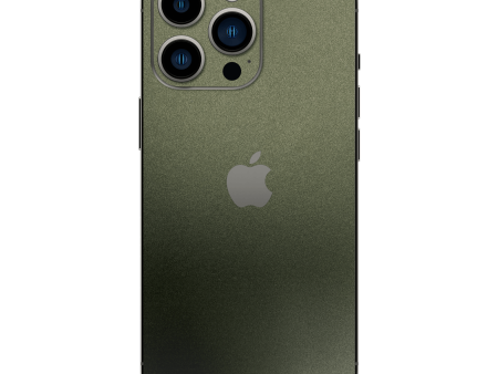 iPhone 13 Pro MAX Military Green Metallic Skin on Sale