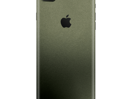 iPhone 8 PLUS Military Green Metallic Skin For Cheap