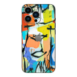 iPhone 13 Pro MAX SIGNATURE Abstract Acrylic Paint Skin Hot on Sale