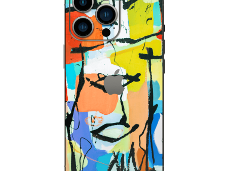 iPhone 13 Pro MAX SIGNATURE Abstract Acrylic Paint Skin Hot on Sale