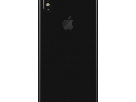 iPhone XS MAX LUXURIA Raven Black Textured Skin on Sale