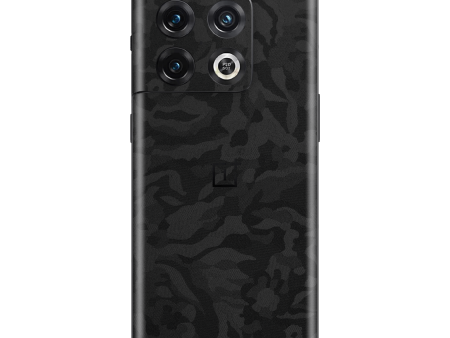 OnePlus 10 PRO LUXURIA 3D TEXTURED BLACK CAMO Skin Fashion