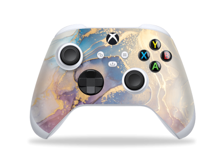 XBOX Series X CONTROLLER Skin - SIGNATURE AGATE GEODE Soft Pastel For Cheap