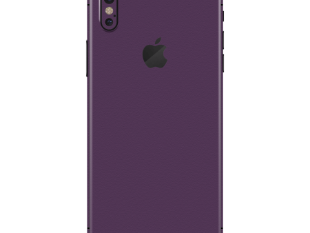 iPhone XS MAX LUXURIA PURPLE Sea Star Textured Skin For Cheap