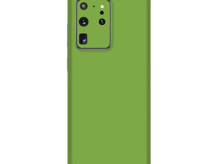 Samsung Galaxy S20 ULTRA LUXURIA Lime Green Textured Skin Sale