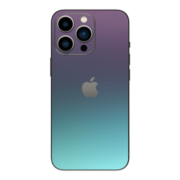 iPhone 13 Pro MAX CHAMELEON TURQUOISE LAVENDER Matt Metallic Skin Supply