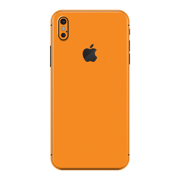 iPhone XS MAX LUXURIA Sunrise Orange Matt Textured Skin For Sale