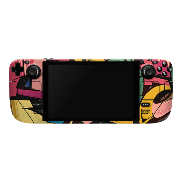 Steam Deck Oled SIGNATURE Vintage Street Art Skin Discount