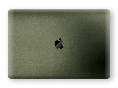 MacBook PRO 16  (2019) MILITARY GREEN Metallic Skin Online