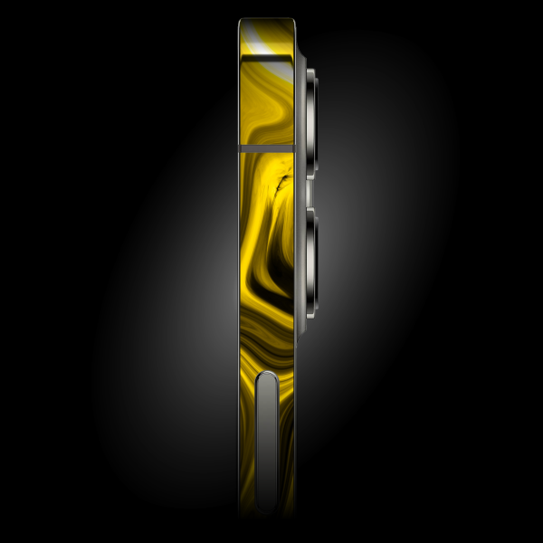 iPhone 13 Pro MAX SIGNATURE Yellow and Black Mixture Skin Fashion