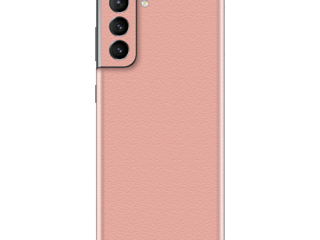 Samsung Galaxy S21+ PLUS LUXURIA Soft PINK Textured Skin Discount