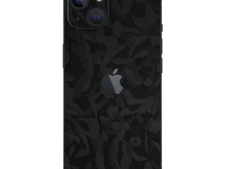 iPhone 15 Plus Luxuria BLACK CAMO 3D TEXTURED Skin Sale