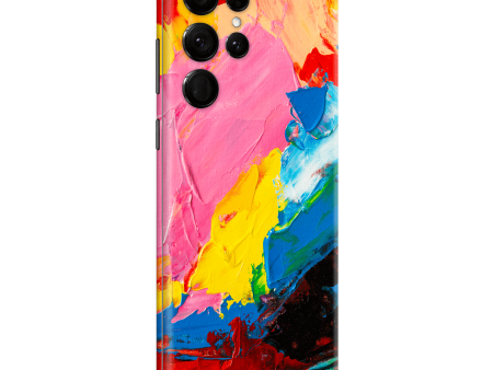 Samsung Galaxy S22 ULTRA - SIGNATURE Colour Storm Canvas Skin Hot on Sale