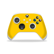 XBOX Series X CONTROLLER Skin - GLOSSY Golden Yellow Online