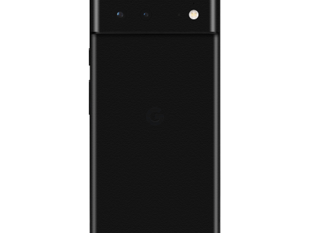 Google Pixel 6 LUXURIA Raven Black Textured Skin on Sale