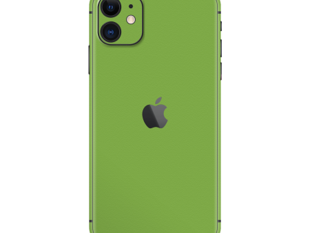 iPhone 11 LUXURIA Lime Green Textured Skin For Cheap