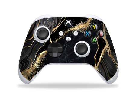 XBOX Series X CONTROLLER Skin - SIGNATURE Elegant GOLD Details Discount