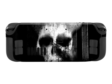 Steam Deck Oled SIGNATURE Horror Black & White SKULL Skin For Cheap